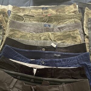 Lee Men's Shorts in Camouflage, Gray, Black,